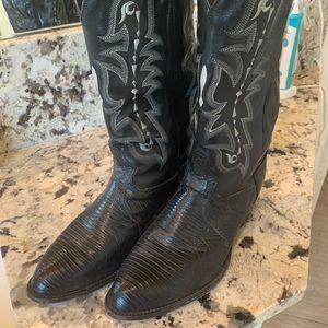 Tony Lama Lizard Skin Boots 11.5 EE